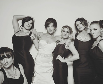 Wedding Photo Booths: Rentals For Michigan Weddings & Bridal Shower | FotoBomb - bridesmaids